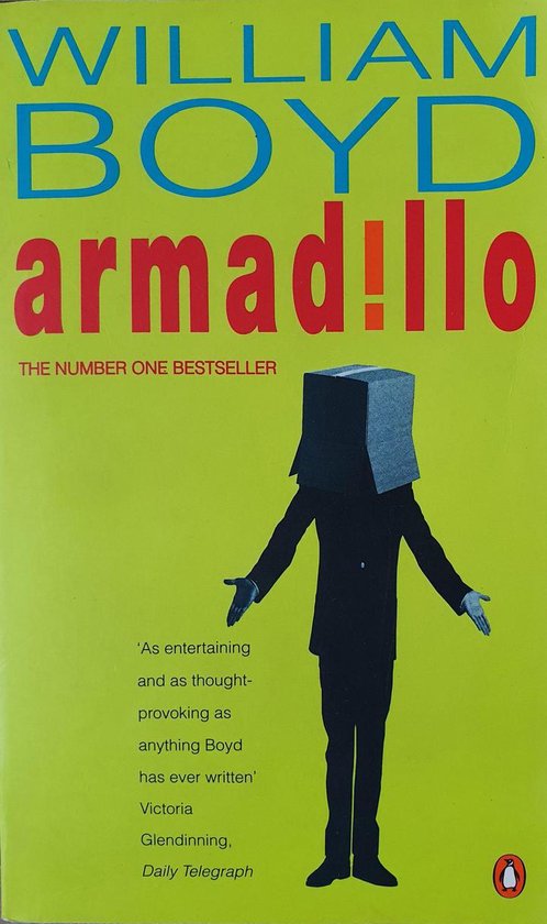 Armadillo | William Boyd - cover