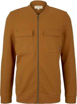 Tom Tailor Denim Lange mouw Vest - 1029554 Cognac (Maat: XXXL)