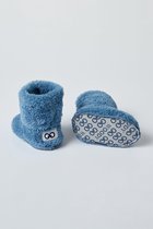 Woody boots - lichtblauw - 212-3-BOO-M/858 - maat 12/24 mnd