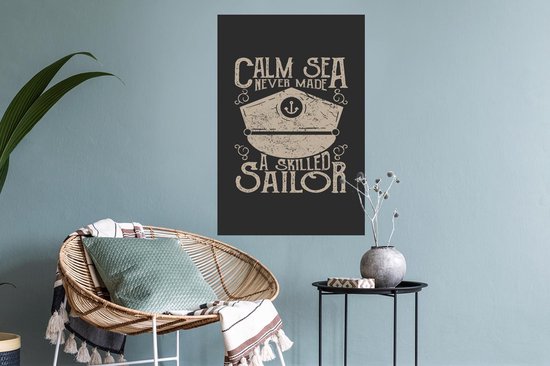 Stickers muraux - Film autocollant - Vintage - Voile - Chapeau - 40x60 cm - Film adhésif - Stickers muraux Chambre d'enfant - Papier peint autocollant