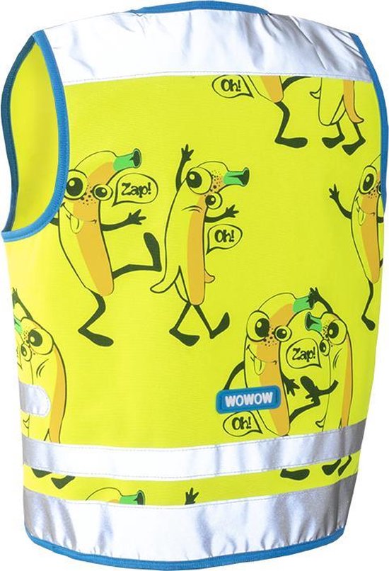 WOWOW Comic veggie Jacket jaune - veste fluo enfant EN17353 - XS