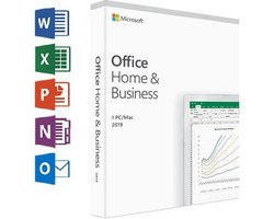 Microsoft Office 2019 Home & Business - Eenmal