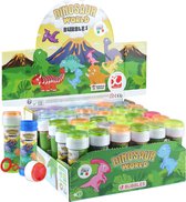 Bulle soufflante Blowing Dino Dinosaurus - Cadeaux à distribuer pour les enfants - 5 pièces - 60 ml - fête d'enfants - friandise