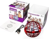 Flynova Pro Rood - Fidget Toy Boomerang Spinner - Magic Flying Ball - NEW UPGRADE 2021- ORIGINEEL FLYNOVA GEEN NAMAAK - Fidget Zintuiglijke speelgoed voor kinderen - Mini Drone bal met LED