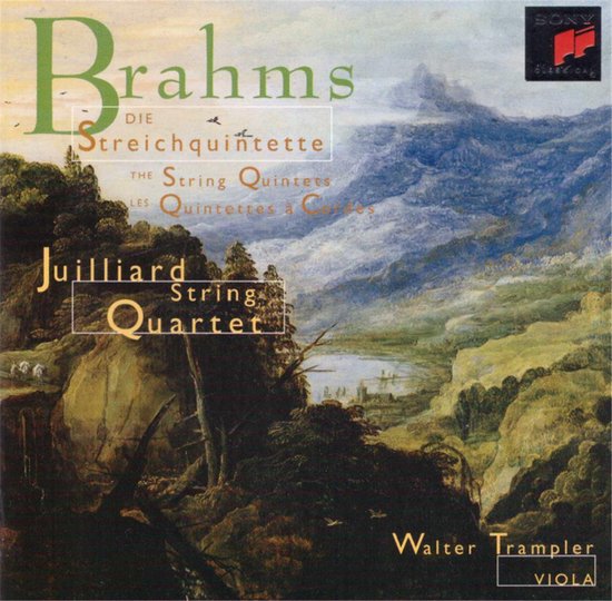 Brahms The String Quintets Trampler Juilliard Quartet Juilliard String Quartet Bol 