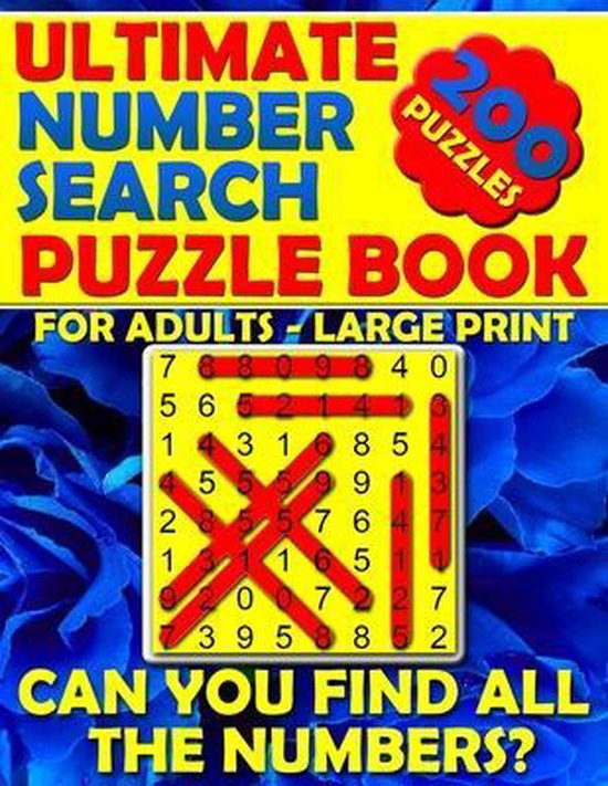 Number Search Puzzle Books Ultimate Number Search Puzzle Book for