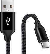 USB-C Data- en Laadkabel 3M - 2.4A Snellader Kabel - Fast en Quick Charge Oplaadkabel - Type C Naar USB-A - Oplaadsnoer Telefoon - Laptop - Samsung Galaxy en Note - Sony - OnePlus