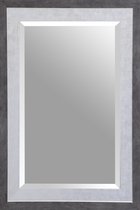 MLK - Spiegel ca. 50x70 cm - Zwart /  Zilver