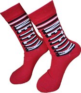 Verjaardag cadeau - NETFLIX - Netflix Sokken - Leuke sokken - Valentijn - Vrolijke sokken - Luckyday Socks - Sokken met tekst - Aparte Sokken - Socks waar je Happy van wordt - Maat 37-44
