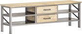Tv meubel 120x30x40 cm massief mangohout