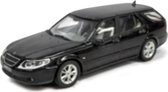 Saab 9.5 Combi 2004 Zwart 1:43 Cararama