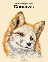 Livre de coloriage pour adultes Renards 1