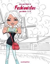 Livro para Colorir de Fashionistas para Adultos 1 & 2