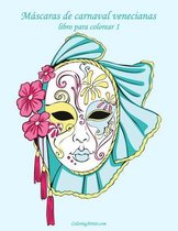 Mascaras de carnaval venecianas libro para colorear 1