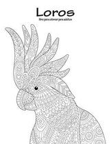 Loros libro para colorear para adultos 1