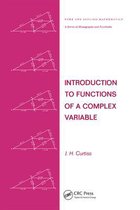 Chapman & Hall/CRC Pure and Applied Mathematics - Introduction to Functions of a Complex Variable
