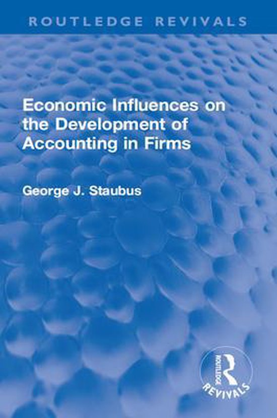 Routledge Revivals - Economic Influences on the Development  ... - cover