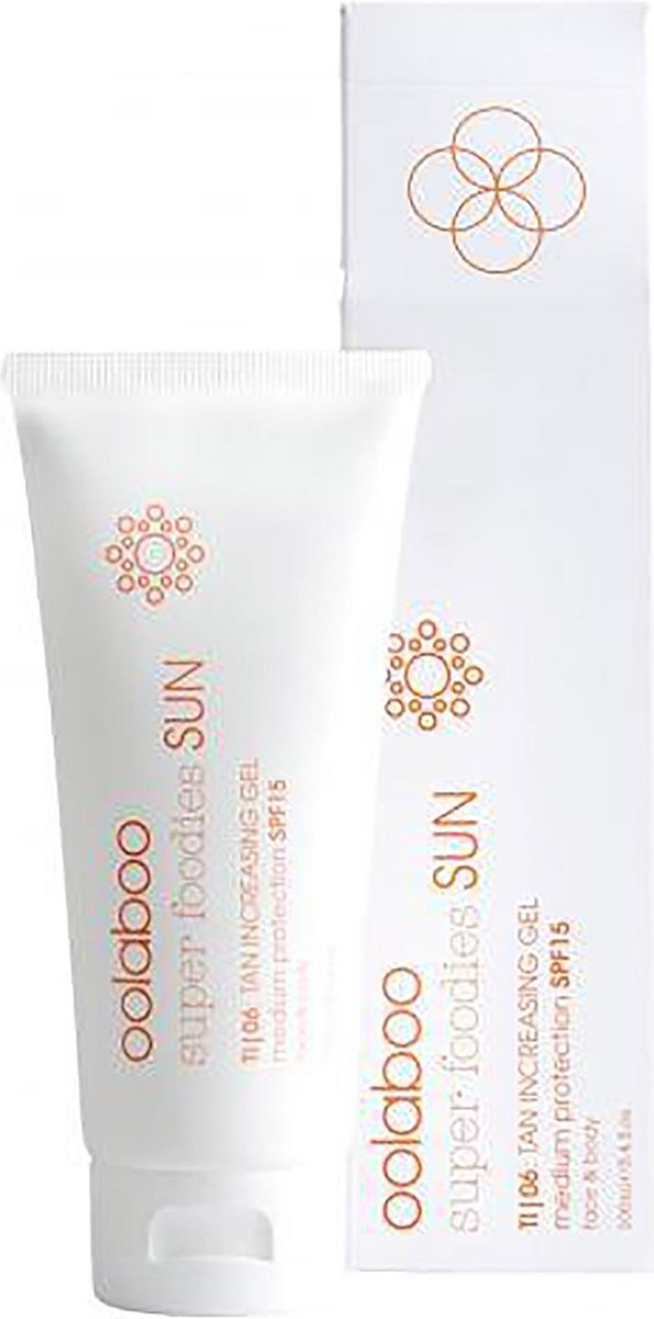 Oolaboo - Super Foodies Sun - TI 06 : Tan Increasing Gel SPF15 - 100 ml