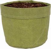 WL Plants - Trendy plantenzak - Kraft pot Easy Ø12 - Groen - Hoogte ongeveer 12 cm - Hippe bloempot van karton - Van binnen gesealed - Geschikt als plantenpot - Binnen te gebruiken