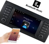 BMW E39 1996-2004 E53 2000-2007 Android 10 Système de navigation et multimédia Autoradio Bluetooth USB WiFi 1 Go + 16 Go
