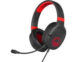 Pokémon - Pro G1 gaming koptelefoon - afneembare microfoon - verstelbaar - lange kabel (zwart/rood)