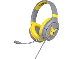 Pokémon Pikachu Pro G1 - gaming koptelefoon - afneembare microfoon - verstelbaar - lange kabel