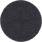 Ronde badmat MUSA kleur Caviar, diameter 80 cm (MUSBMR-633)