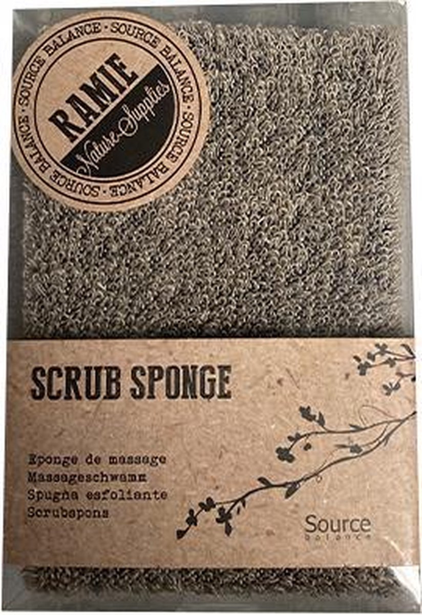 Source Balance - Scrub Sponge - Scrubspons - Massagespons - Nature Supplies