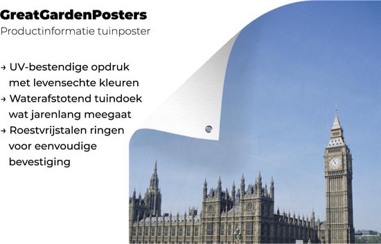 Posters de jardin extérieur Taxi - Londres - Angleterre - 60x90 cm