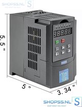 Frequentie omvormer 1,5 kW 3 fase | frequentieregelaar | MITSUBISH-chip