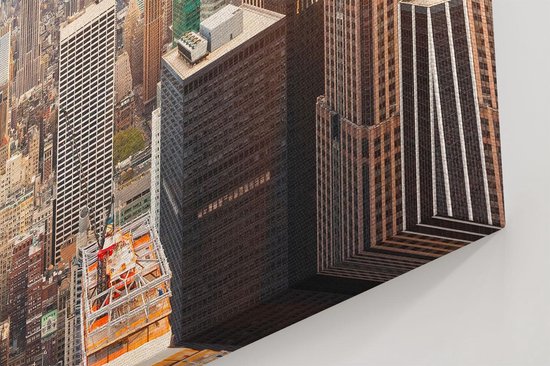 Artaza - Peinture sur toile - New York Manhattan au coucher du soleil - 30x30 - Klein - Photo sur toile - Impression sur toile
