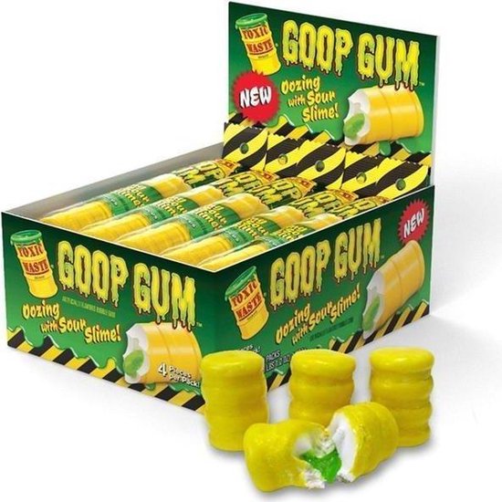 Toxic waste Goop gum 24x 43 gram Amerikaanse snoep