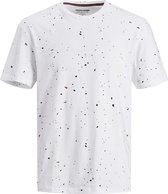 Jack & Jones t-shirt jongens - wit - JORterrazzo - maat 152