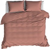 Byrklund Dekbedovertrek Just 1 Color - 240x220 - 100% Katoen - Oud Roze