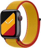 Nylon sport loop band - Belgie - Geschikt voor Apple Watch
