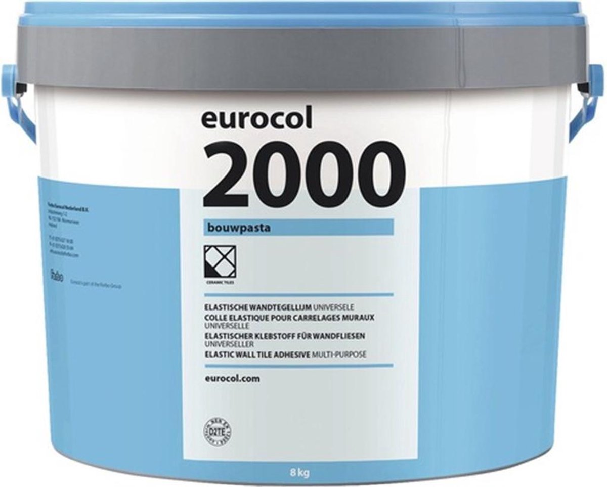 2000 Tegelpastalijm Emmer A 8 Kg.