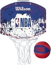 Wilson Basketbalring Nba Mini Blauw/rood 2-delig