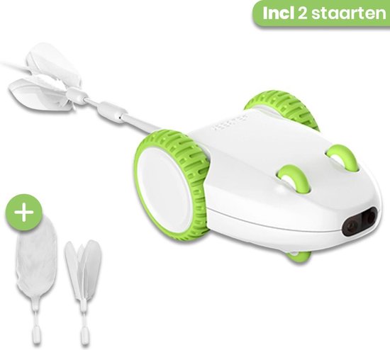 Petgeek Furious Mouse - automatisch kattenspeeltje - speelgoed voor katten - muis - kattenspeeltjes intelligentie - catnip