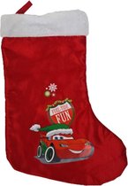 Merry Christmas Kerstsok - kerstsok Cars - Kerstkous - Rood - Cars - Fuel-Tide fun - 1 Stk
