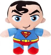 Gift-knuffel Superman pluche 22 cm blauw