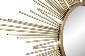 Wandspiegel DKD Home Decor Spiegel Gouden Metaal Hout MDF (92 x 5 x 92 cm)