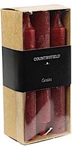kaarsen Vela 14,5 cm wax rood 6 stuks