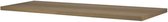 wandplank Pythagoras L 80x27x1,9 cm hout lichtbruin