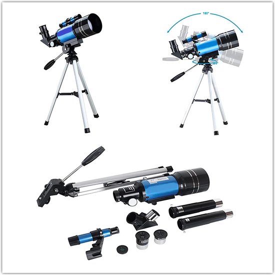 Premium Telescoop Telescoop inclusief Statief 150 x vergroting en 70 mm kaliber bol