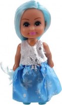 tienerpop Sparkle Girlz Winter Princess 11 cm blauw