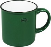 koffiemok 250 ml 8,4 x 8,5 cm keramiek dennengroen