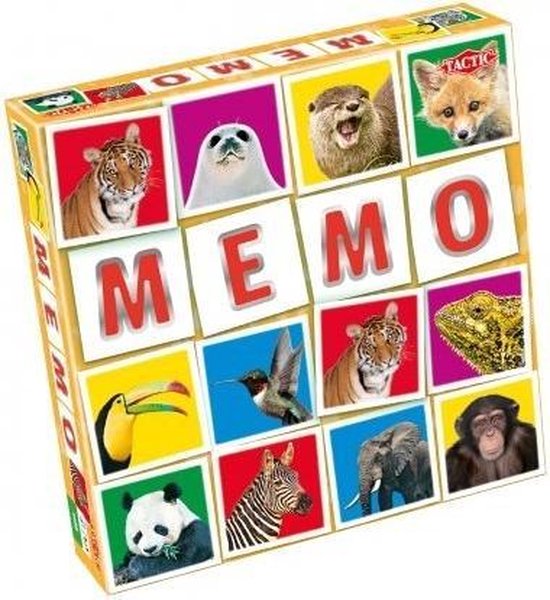 Afbeelding van het spel memory-spel Wildlife Memo