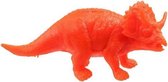 dinosaurus triceratops jongens 8-10 cm oranje