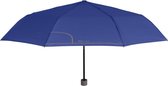 paraplu Mini dames 97 cm polyester/staal blauw