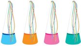 feesthoedjes 10 x 15 cm papier wit 8 stuks